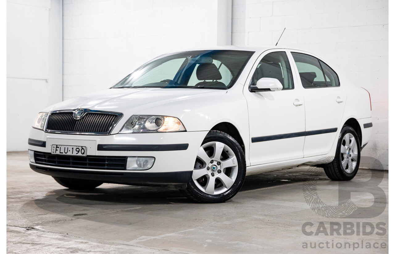 06/2008 Skoda Octavia Elegance FWD 1Z 4D Sedan White 2.0L