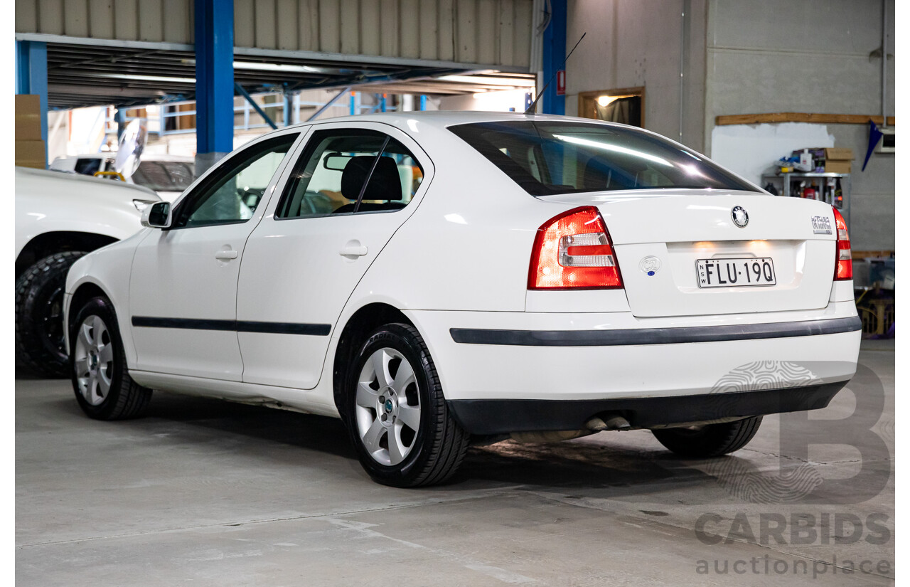06/2008 Skoda Octavia Elegance FWD 1Z 4D Sedan White 2.0L