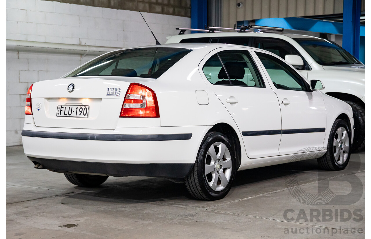 06/2008 Skoda Octavia Elegance FWD 1Z 4D Sedan White 2.0L