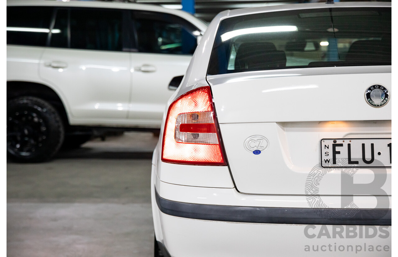 06/2008 Skoda Octavia Elegance FWD 1Z 4D Sedan White 2.0L