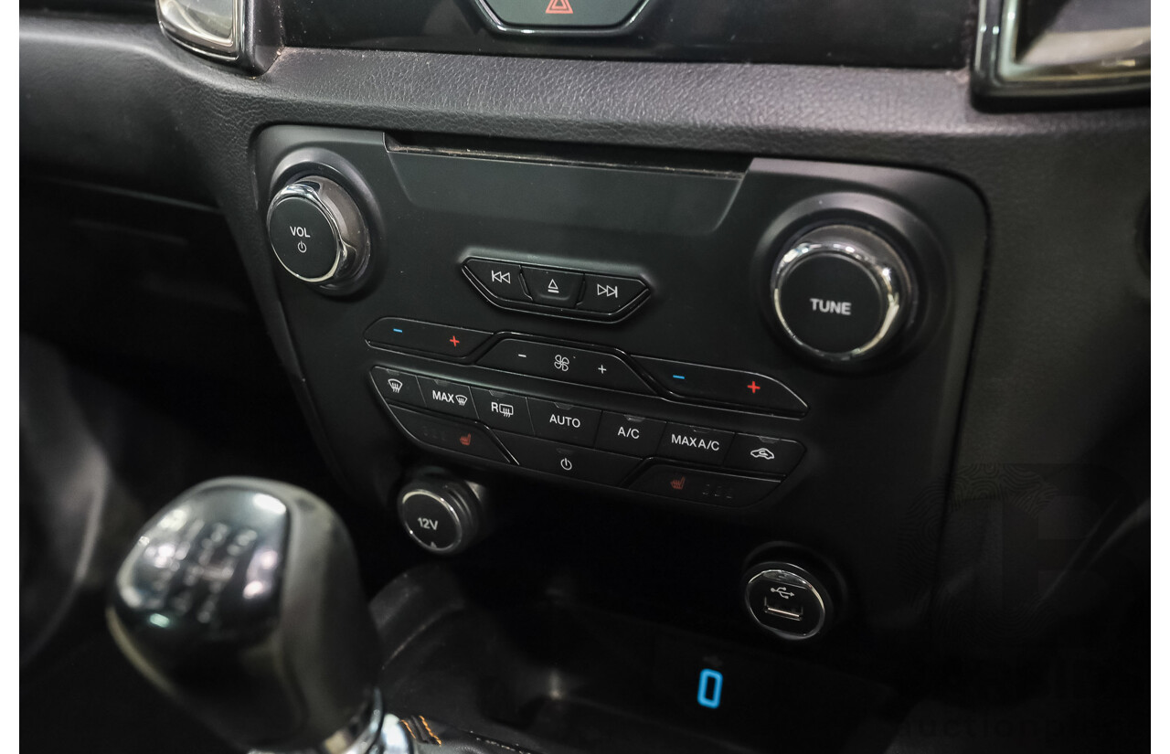 02/2019 Ford Ranger WILDTRAK 3.2 (4x4) 4x4 PX MKIII MY19 Double Cab P/Up Arctic White Diesel Turbo 3.2L