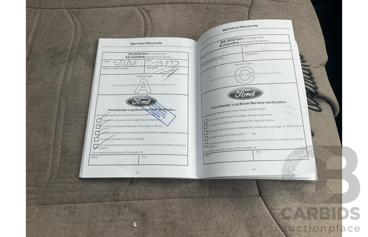 02/2019 Ford Ranger WILDTRAK 3.2 (4x4) 4x4 PX MKIII MY19 Double Cab P/Up Arctic White Diesel Turbo 3.2L