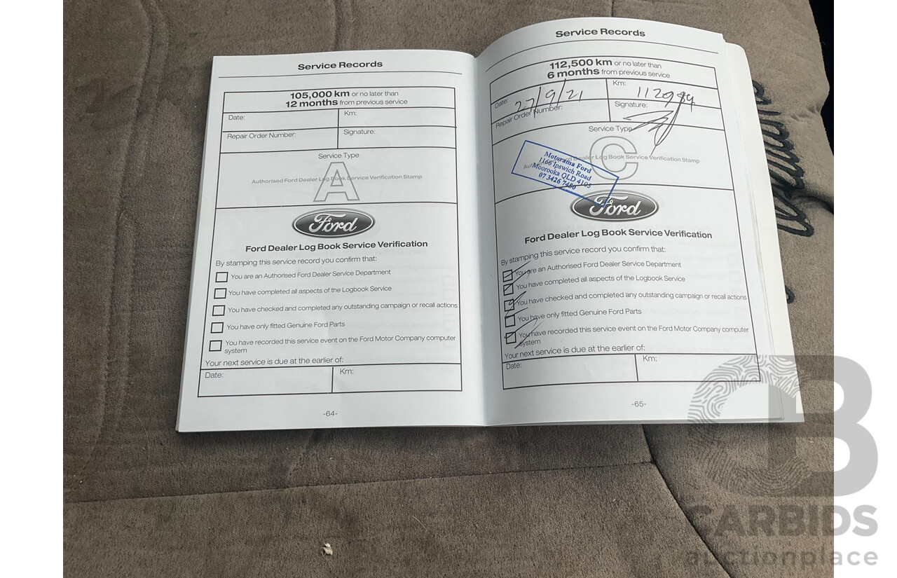 02/2019 Ford Ranger WILDTRAK 3.2 (4x4) 4x4 PX MKIII MY19 Double Cab P/Up Arctic White Diesel Turbo 3.2L