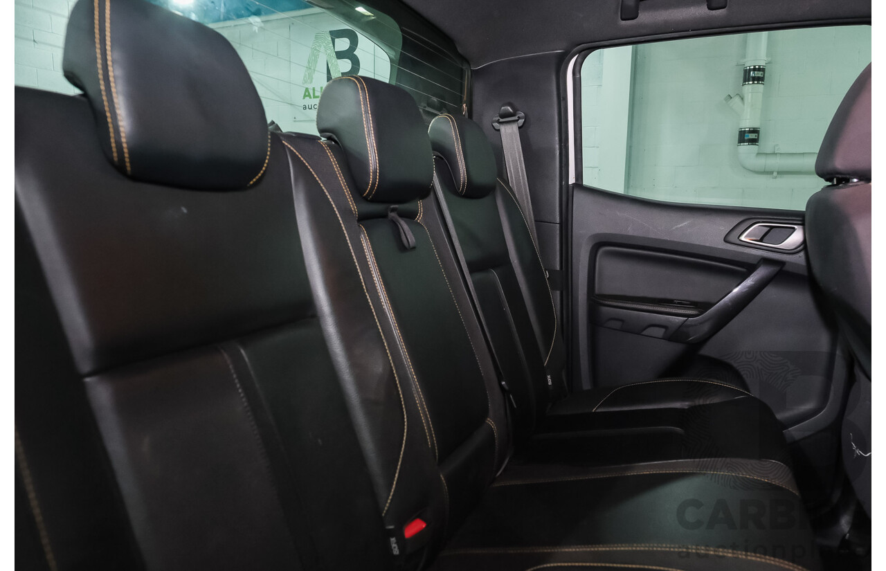 02/2019 Ford Ranger WILDTRAK 3.2 (4x4) 4x4 PX MKIII MY19 Double Cab P/Up Arctic White Diesel Turbo 3.2L