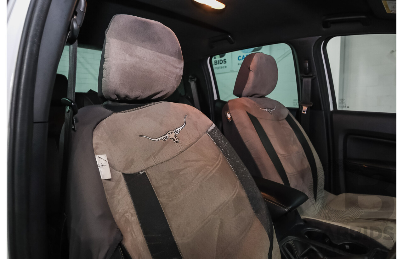 02/2019 Ford Ranger WILDTRAK 3.2 (4x4) 4x4 PX MKIII MY19 Double Cab P/Up Arctic White Diesel Turbo 3.2L