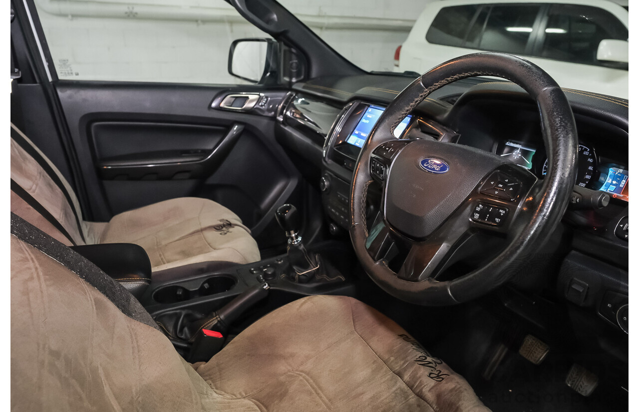 02/2019 Ford Ranger WILDTRAK 3.2 (4x4) 4x4 PX MKIII MY19 Double Cab P/Up Arctic White Diesel Turbo 3.2L