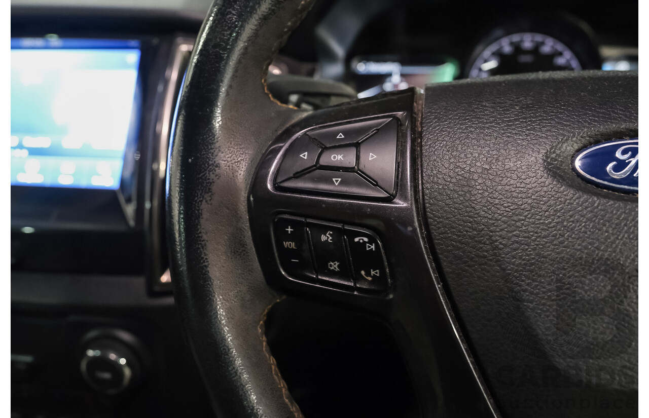 02/2019 Ford Ranger WILDTRAK 3.2 (4x4) 4x4 PX MKIII MY19 Double Cab P/Up Arctic White Diesel Turbo 3.2L