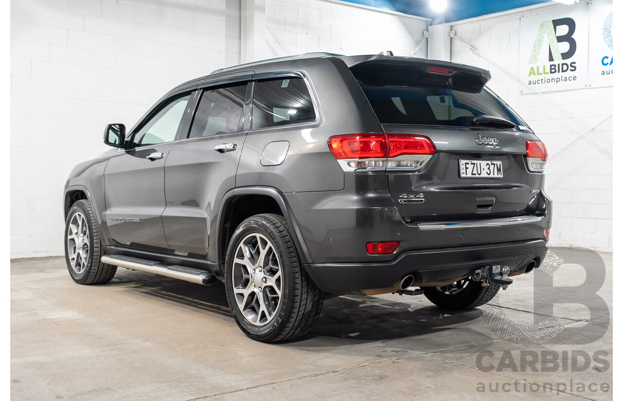 11/2019 Jeep Grand Cherokee Limited (4x4) WK MY19 4d Wagon Grey 3.0L