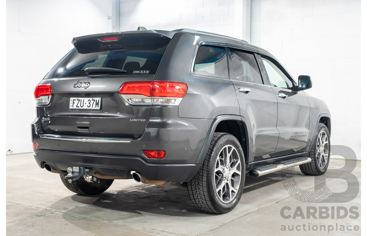 11/2019 Jeep Grand Cherokee Limited (4x4) WK MY19 4d Wagon Grey 3.0L