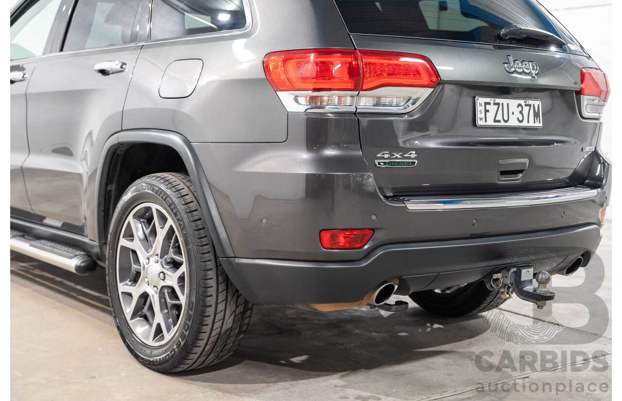 11/2019 Jeep Grand Cherokee Limited (4x4) WK MY19 4d Wagon Grey 3.0L