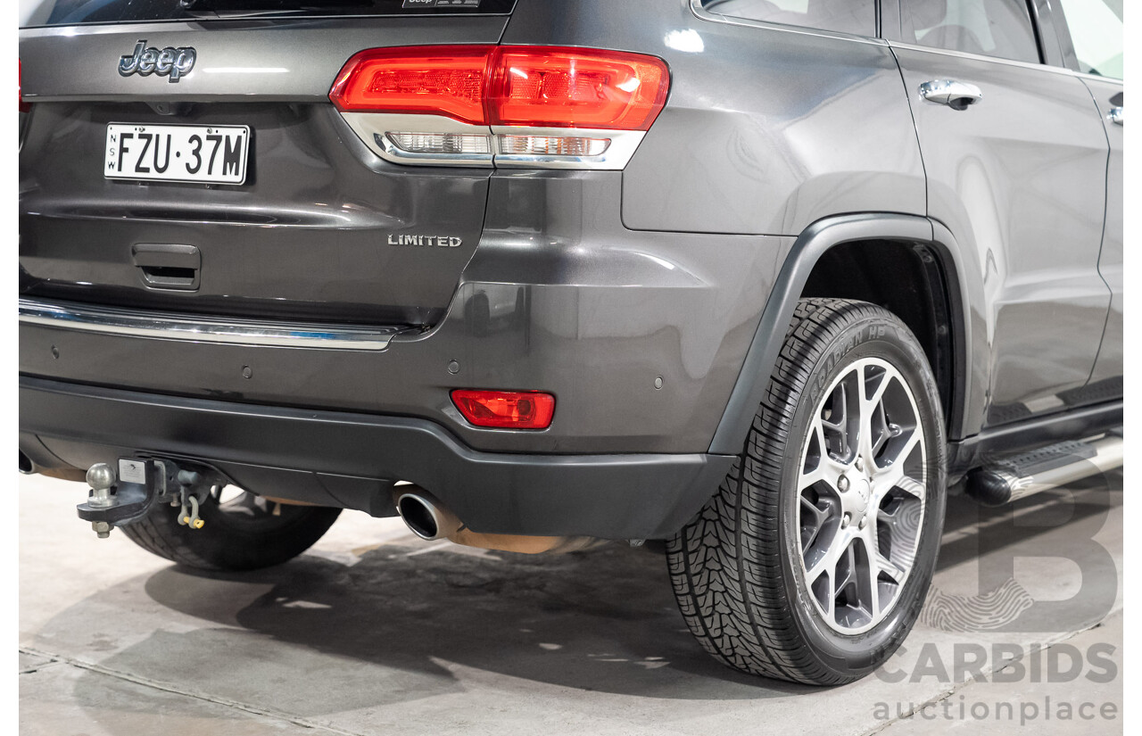 11/2019 Jeep Grand Cherokee Limited (4x4) WK MY19 4d Wagon Grey 3.0L