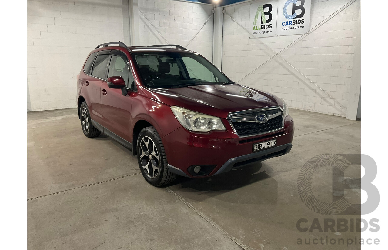 4/2014 Subaru Forester 2.5i-S (AWD) MY14 4d Wagon Red 2.5L