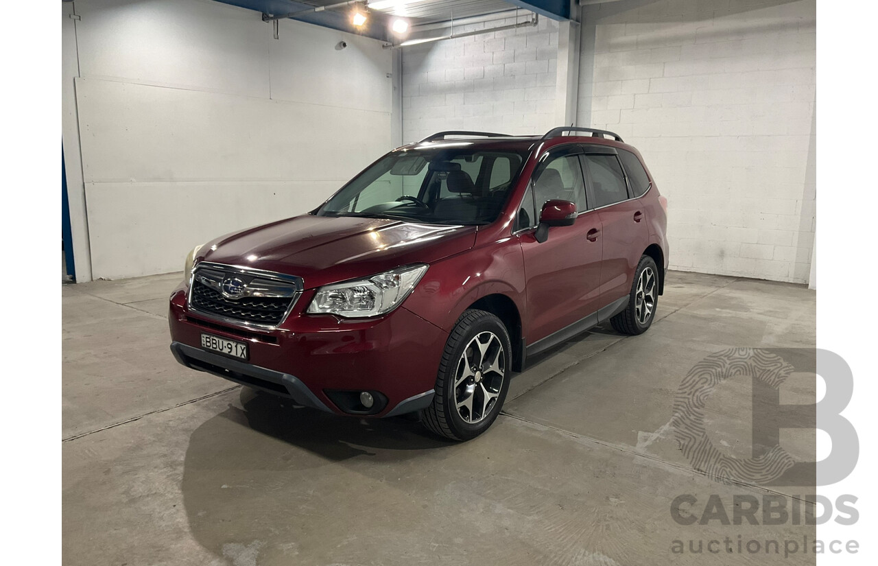 4/2014 Subaru Forester 2.5i-S (AWD) MY14 4d Wagon Red 2.5L