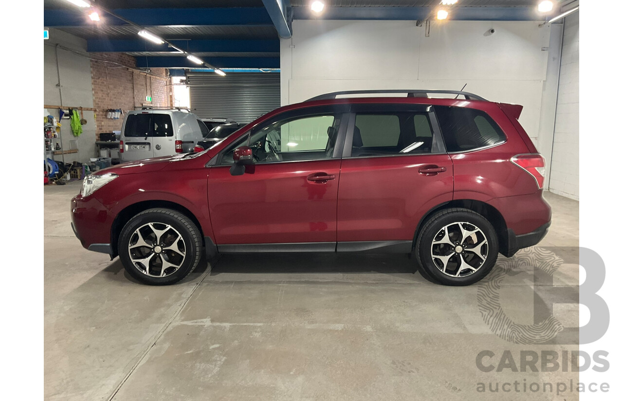 4/2014 Subaru Forester 2.5i-S (AWD) MY14 4d Wagon Red 2.5L