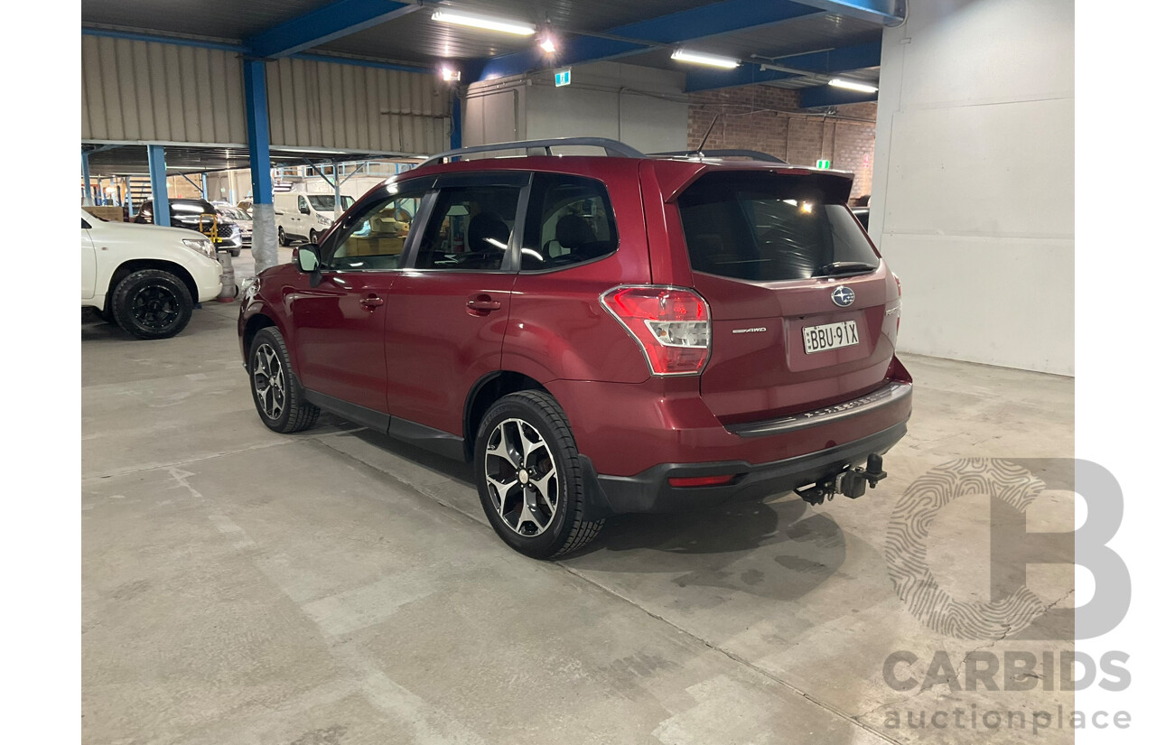 4/2014 Subaru Forester 2.5i-S (AWD) MY14 4d Wagon Red 2.5L