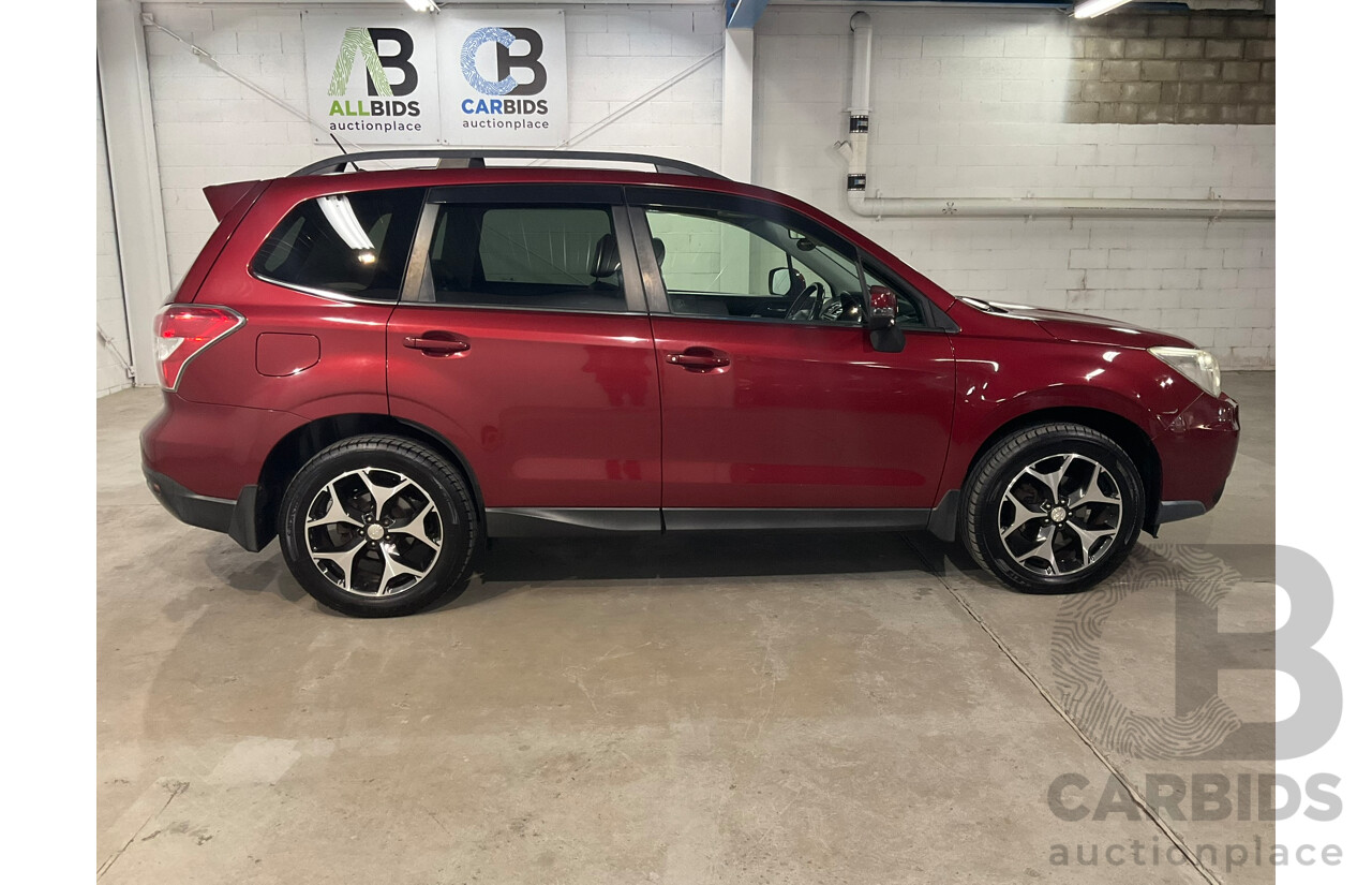 4/2014 Subaru Forester 2.5i-S (AWD) MY14 4d Wagon Red 2.5L