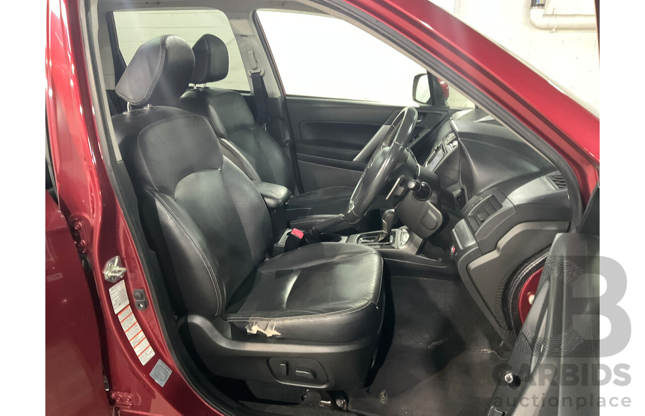 4/2014 Subaru Forester 2.5i-S (AWD) MY14 4d Wagon Red 2.5L