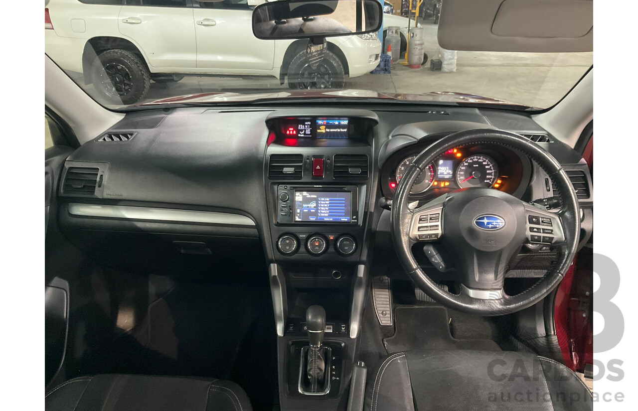 4/2014 Subaru Forester 2.5i-S (AWD) MY14 4d Wagon Red 2.5L