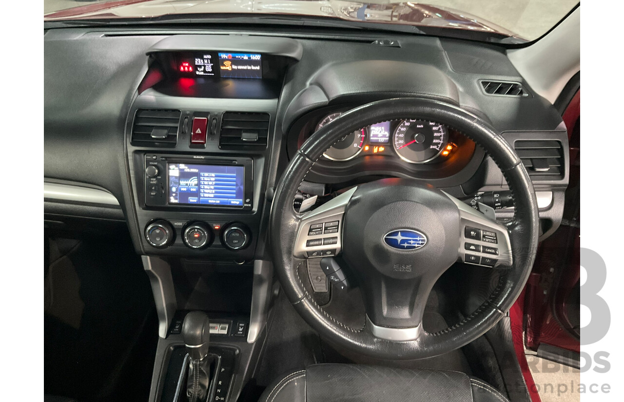 4/2014 Subaru Forester 2.5i-S (AWD) MY14 4d Wagon Red 2.5L