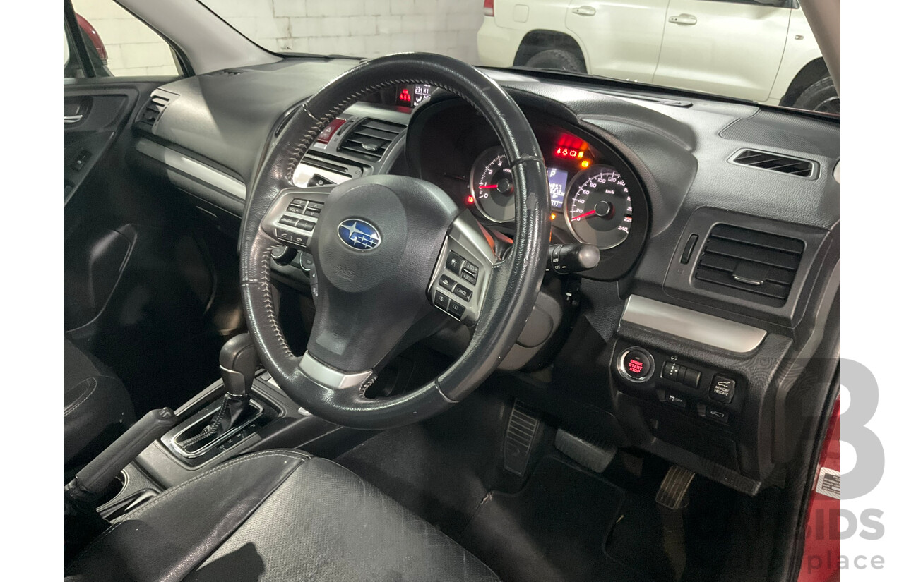 4/2014 Subaru Forester 2.5i-S (AWD) MY14 4d Wagon Red 2.5L