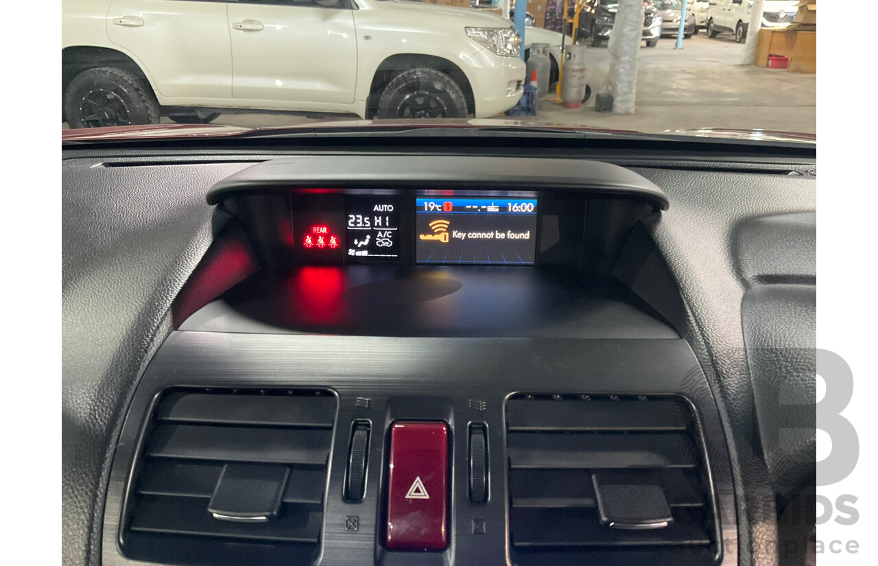 4/2014 Subaru Forester 2.5i-S (AWD) MY14 4d Wagon Red 2.5L
