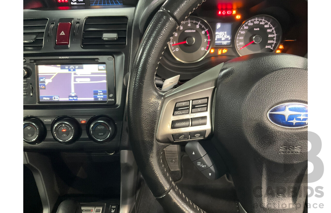 4/2014 Subaru Forester 2.5i-S (AWD) MY14 4d Wagon Red 2.5L