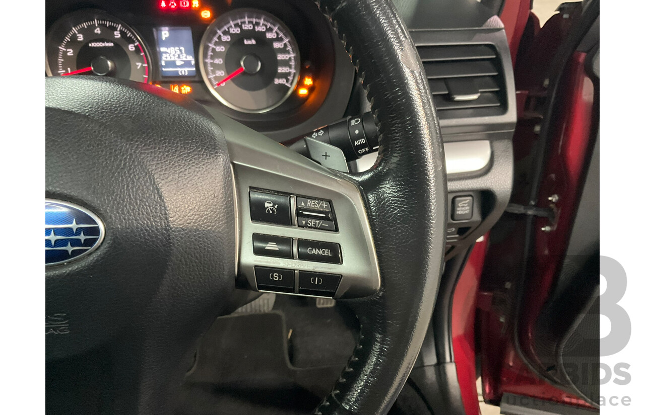 4/2014 Subaru Forester 2.5i-S (AWD) MY14 4d Wagon Red 2.5L