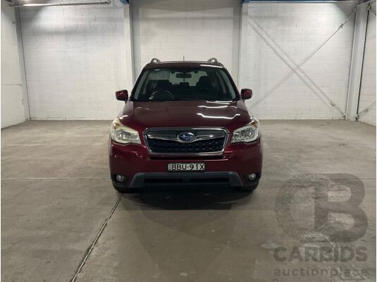 4/2014 Subaru Forester 2.5i-S (AWD) MY14 4d Wagon Red 2.5L