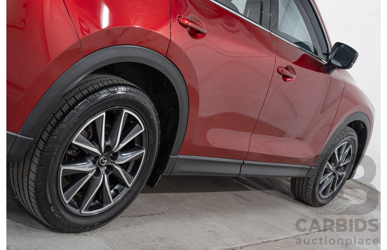 4/2018 Mazda CX-5 GT AWD MY18 (KF SERIES 2) 4d Wagon Soul Red Diesel Turbo 2.2L