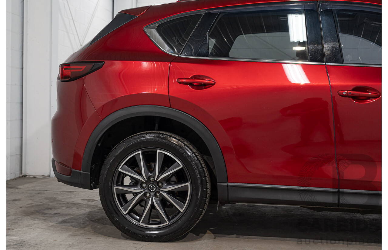 4/2018 Mazda CX-5 GT AWD MY18 (KF SERIES 2) 4d Wagon Soul Red Diesel Turbo 2.2L