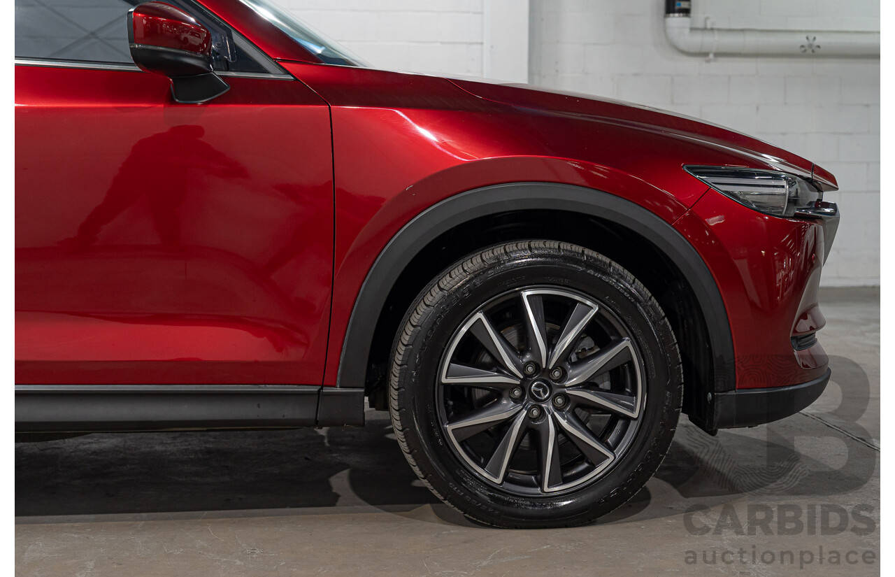 4/2018 Mazda CX-5 GT AWD MY18 (KF SERIES 2) 4d Wagon Soul Red Diesel Turbo 2.2L
