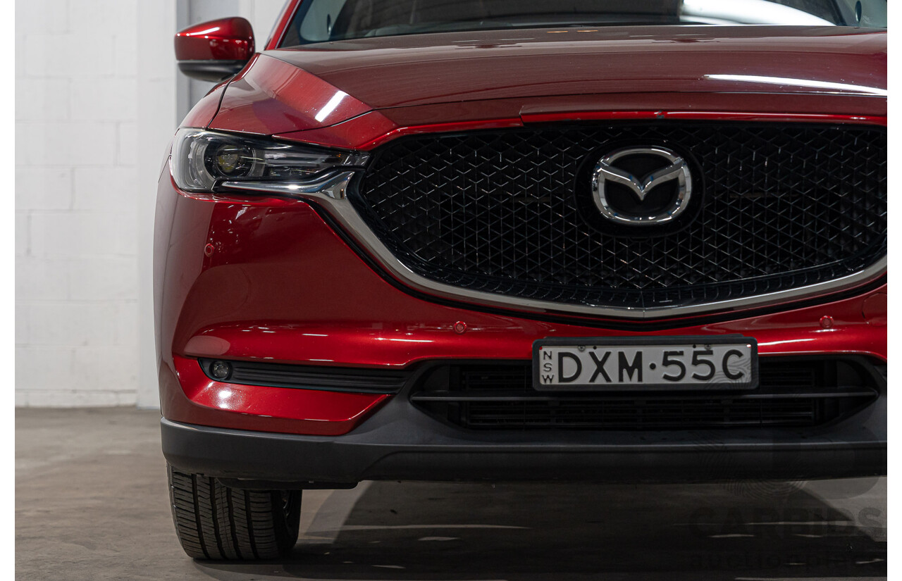 4/2018 Mazda CX-5 GT AWD MY18 (KF SERIES 2) 4d Wagon Soul Red Diesel Turbo 2.2L