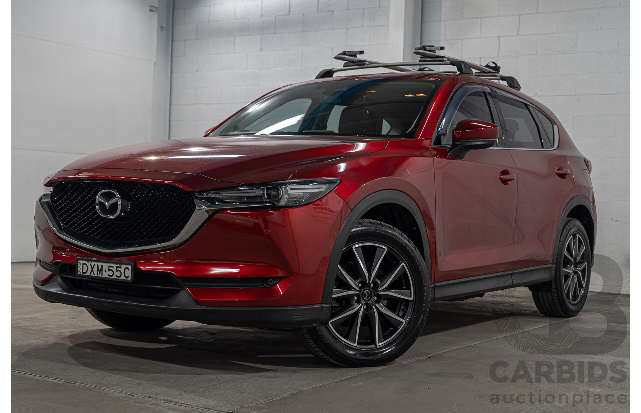 4/2018 Mazda CX-5 GT AWD MY18 (KF SERIES 2) 4d Wagon Soul Red Diesel Turbo 2.2L