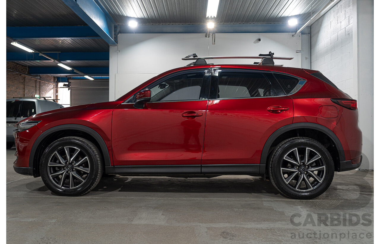4/2018 Mazda CX-5 GT AWD MY18 (KF SERIES 2) 4d Wagon Soul Red Diesel Turbo 2.2L