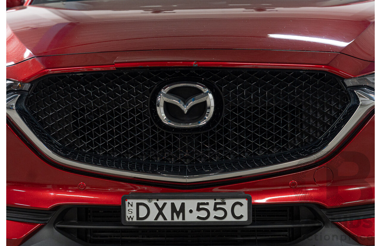 4/2018 Mazda CX-5 GT AWD MY18 (KF SERIES 2) 4d Wagon Soul Red Diesel Turbo 2.2L