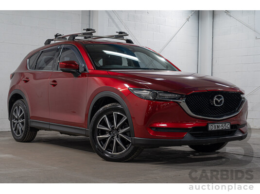 4/2018 Mazda CX-5 GT AWD MY18 (KF SERIES 2) 4d Wagon Soul Red Diesel Turbo 2.2L