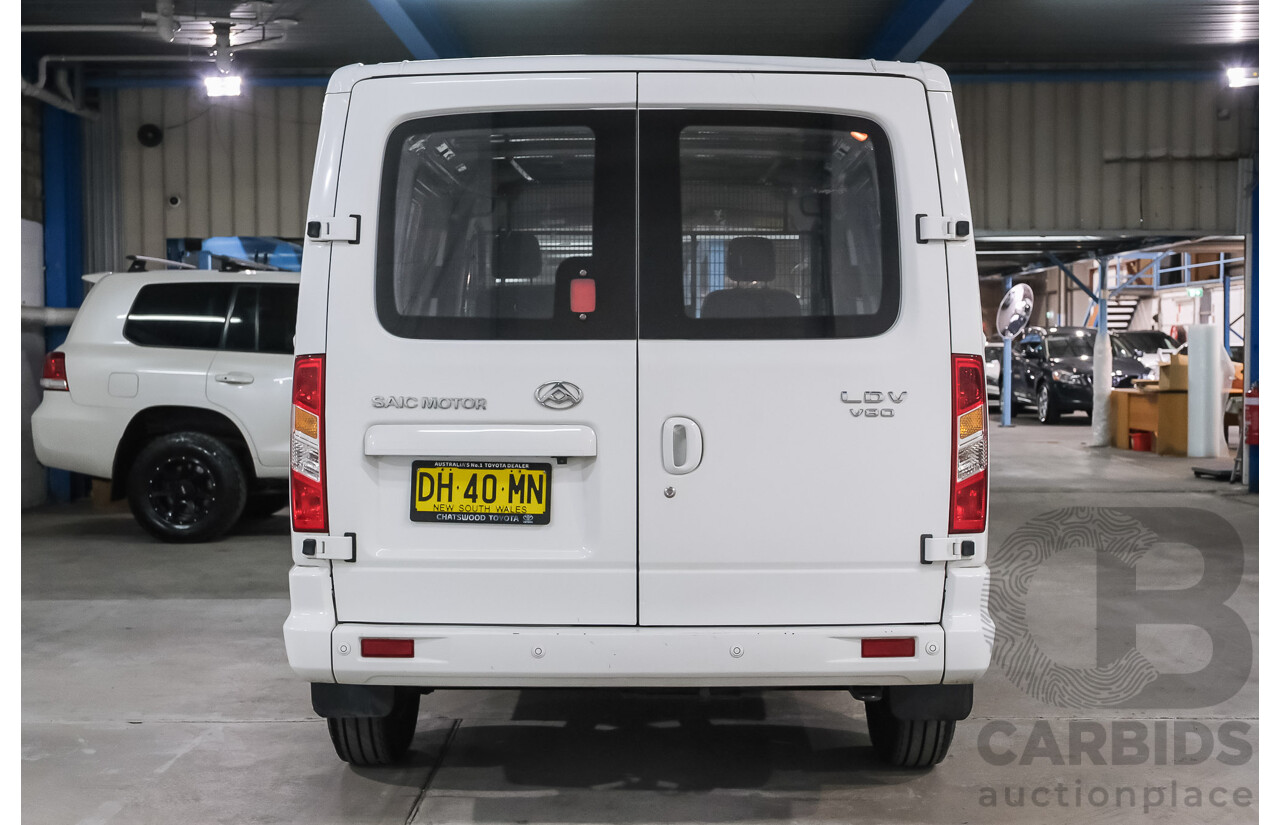 10/2021 LDV V80 SWB Low Roof (FWD) K1 4D Van White Turbo Diesel 2.5L