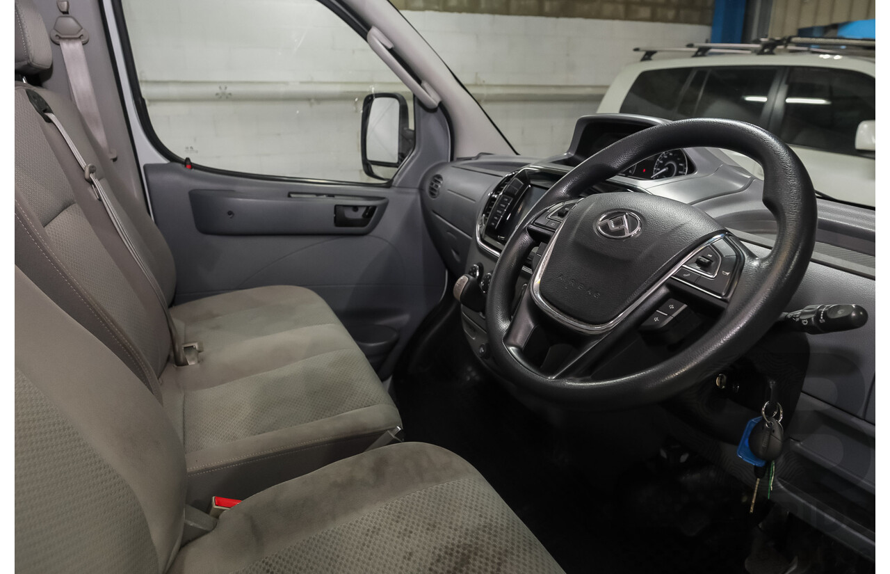 10/2021 LDV V80 SWB Low Roof (FWD) K1 4D Van White Turbo Diesel 2.5L