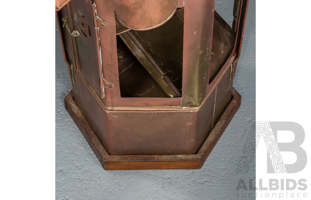 Vintage Chinese Copper Food Server