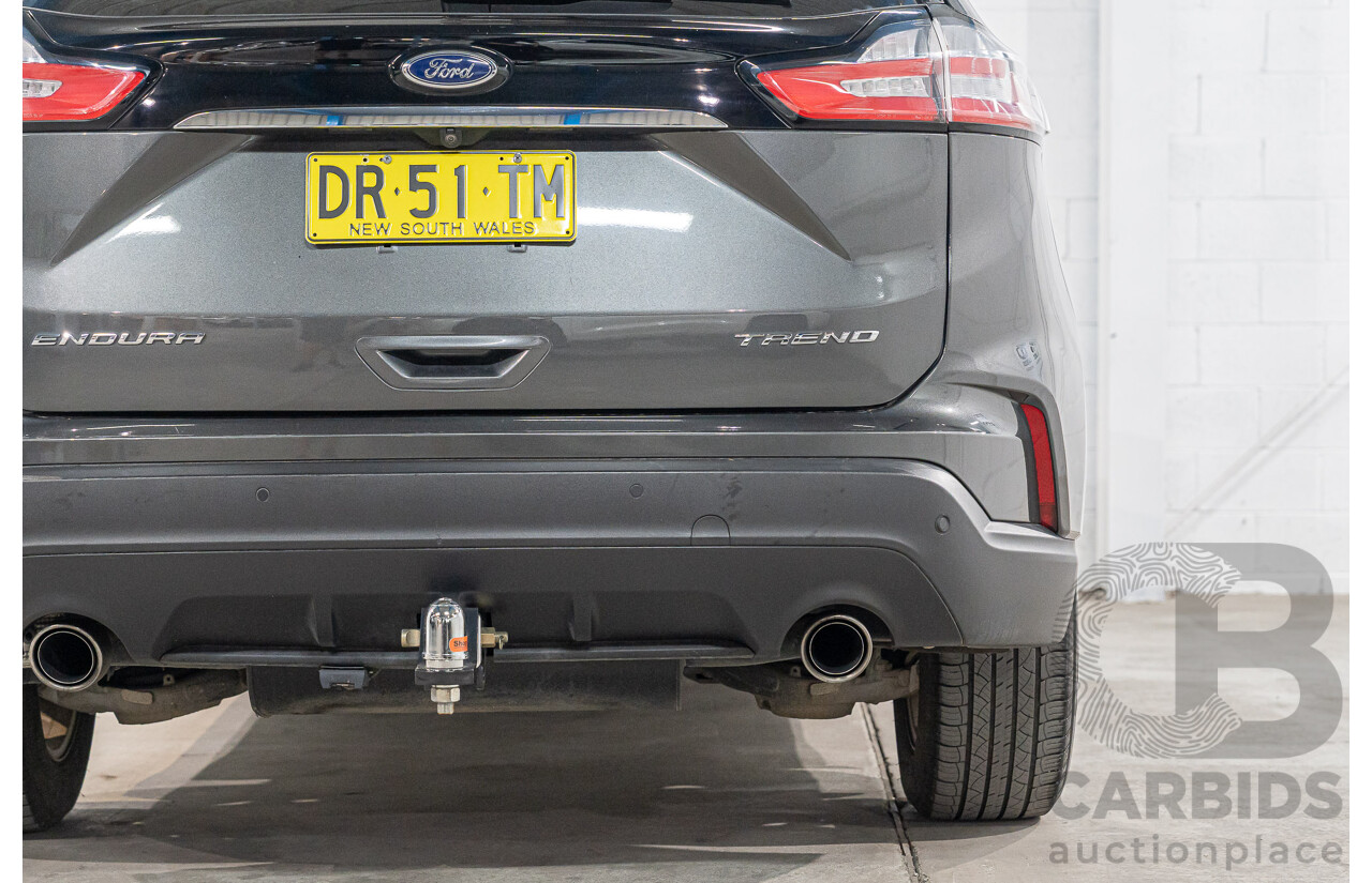 02/2019 Ford Endura TREND FWD CA MY19 4D Wagon Magentic Grey Diesel Turbo 2.0L
