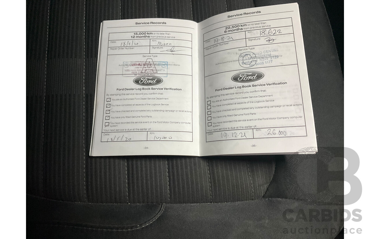 02/2019 Ford Endura TREND FWD CA MY19 4D Wagon Magentic Grey Diesel Turbo 2.0L