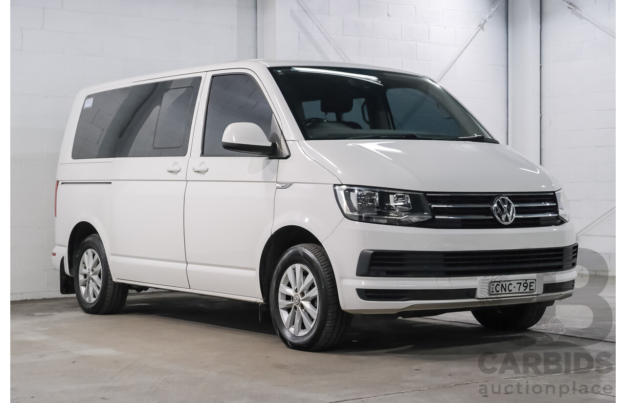 04/2017 Volkswagen Multivan COMFORTLINE TDI340 FWD T6 MY17.5 4D Wagon Candy White Diesel Turbo 2.0L
