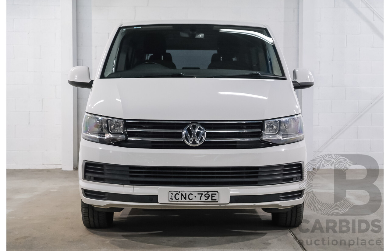 04/2017 Volkswagen Multivan COMFORTLINE TDI340 FWD T6 MY17.5 4D Wagon Candy White Diesel Turbo 2.0L