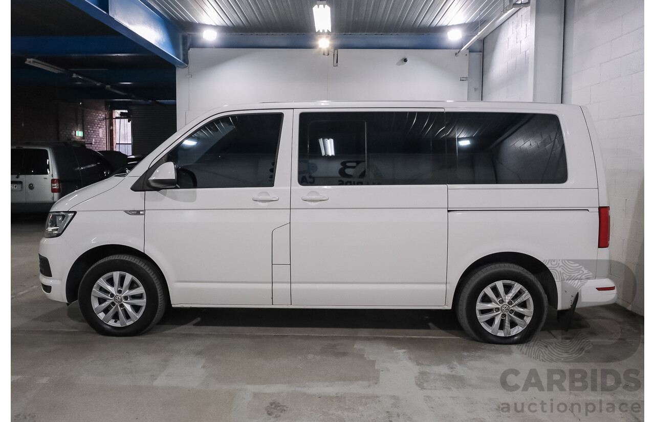 04/2017 Volkswagen Multivan COMFORTLINE TDI340 FWD T6 MY17.5 4D Wagon Candy White Diesel Turbo 2.0L