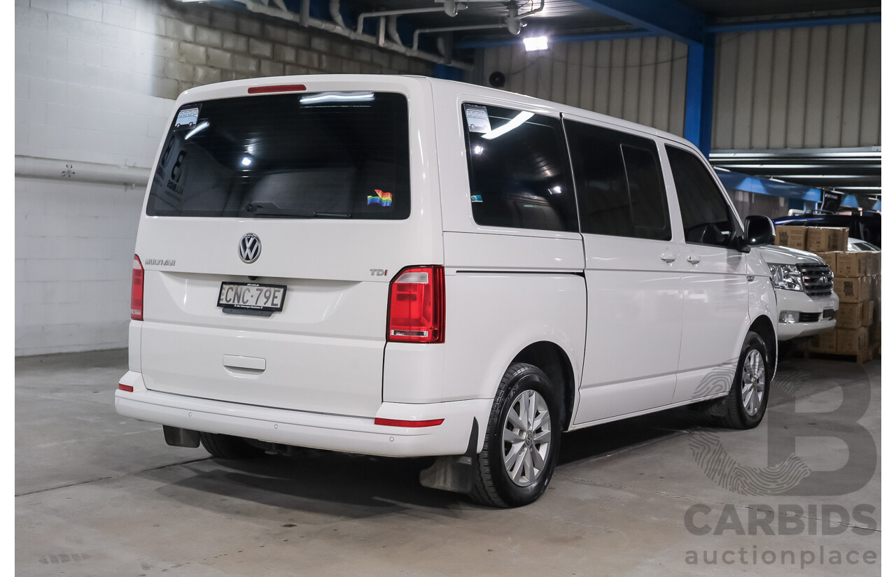 04/2017 Volkswagen Multivan COMFORTLINE TDI340 FWD T6 MY17.5 4D Wagon Candy White Diesel Turbo 2.0L