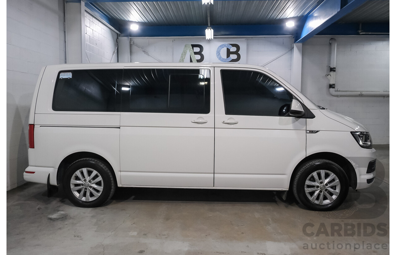 04/2017 Volkswagen Multivan COMFORTLINE TDI340 FWD T6 MY17.5 4D Wagon Candy White Diesel Turbo 2.0L
