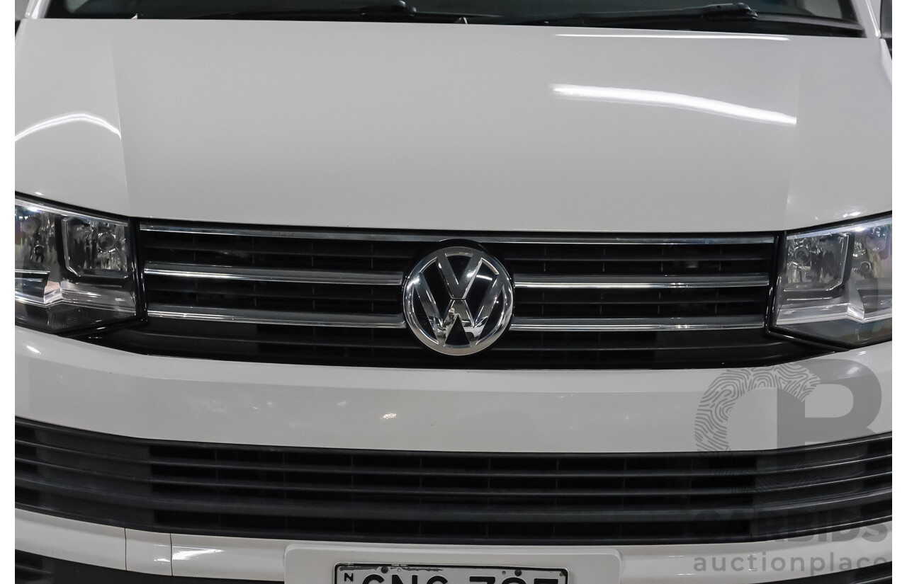 04/2017 Volkswagen Multivan COMFORTLINE TDI340 FWD T6 MY17.5 4D Wagon Candy White Diesel Turbo 2.0L