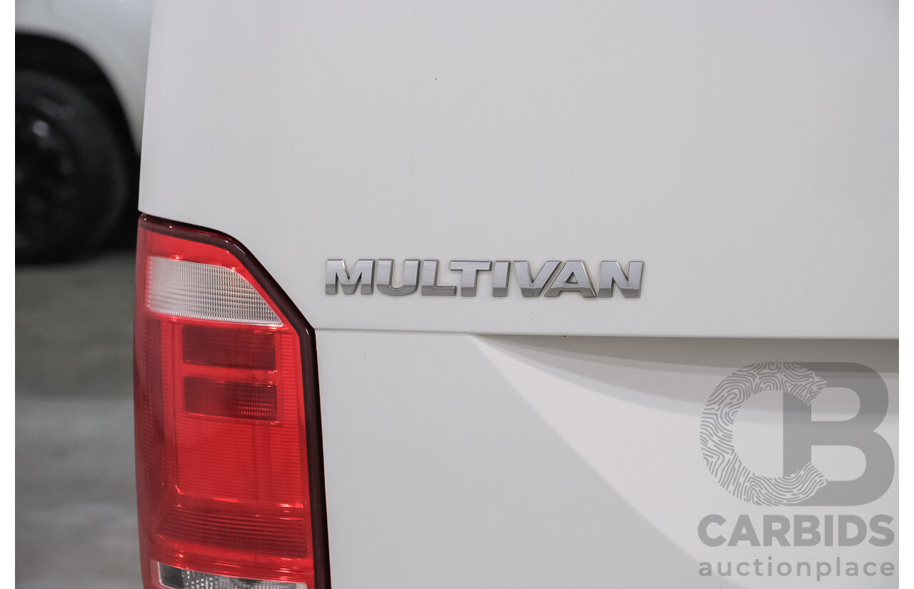 04/2017 Volkswagen Multivan COMFORTLINE TDI340 FWD T6 MY17.5 4D Wagon Candy White Diesel Turbo 2.0L
