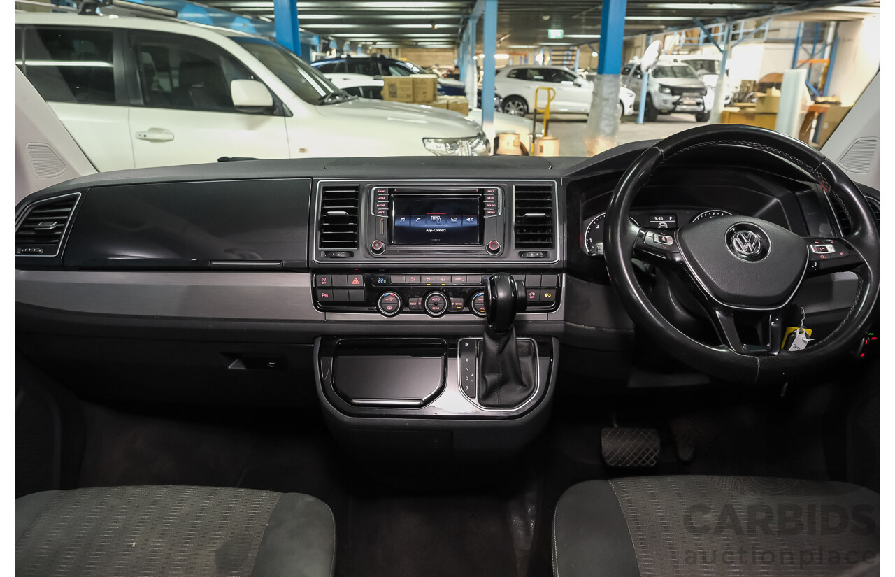 04/2017 Volkswagen Multivan COMFORTLINE TDI340 FWD T6 MY17.5 4D Wagon Candy White Diesel Turbo 2.0L