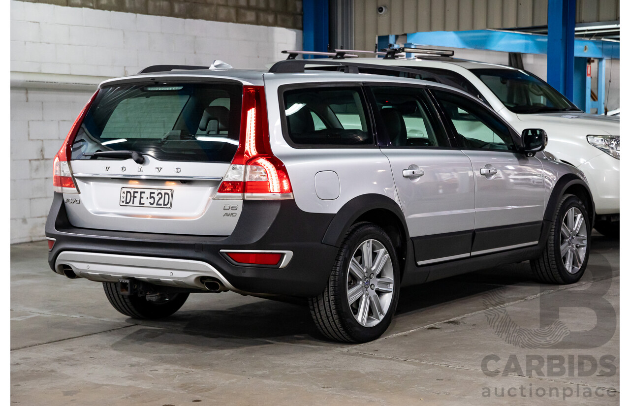 02/2016 Volvo Xc70 D5 Luxury AWD BZ MY16 4D Wagon Bright Silver Metallic Diesel Turbo 2.4L